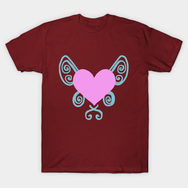 Heart Fairy T-Shirt by PickFairy